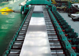Running (1+4) hot tandem mill production line
